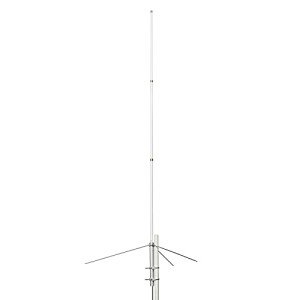 TWAYRDIO 2meter/70cm VHF UHF Fiberglass Base Antenna - 144/430MHz 86.6inches Heavy Duty Dual Band Vertical Base Antenna 5.5/8.5dBi with SO239 Connector for Repeater Mobile Radio Transceiver