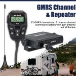 Retevis RA86 GMRS Transceivers Mobile Radio Car Radio Station Repeater Chennels