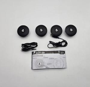 4 x Gently used Cobra ACT120 Chat Tag Wearable FRS Two Way Radios