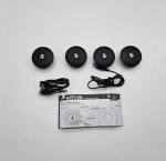 4 x Gently used Cobra ACT120 Chat Tag Wearable FRS Two Way Radios