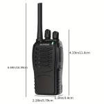4 Pack Baofeng BF-88A Walkie Talkie 2 Two Way Radio Long Range Handheld FRS