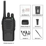 4 Pack Baofeng BF-88A Walkie Talkie 2 Two Way Radio Long Range Handheld FRS