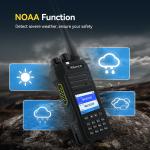 Ailunce HA1G Dual Band GMRS Handheld Radio NOAA Type-C Two Way Radio For Outdoor
