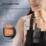 10Pack Retevis H777 Long Range Walkie Talkies 2W Rechargeable FRS Two Way Radio