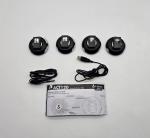 4 x Gently used Cobra ACT120 Chat Tag Wearable FRS Two Way Radios