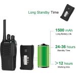 4 Pack Baofeng BF-88A Walkie Talkie 2 Two Way Radio Long Range Handheld FRS