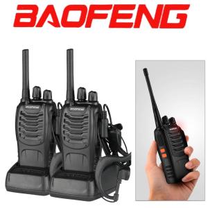 2 x Baofeng BF-88A Walkie Talkie Two Way Radio 16CH 462MHz 467MHz FRS Frequency