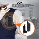 2Pack RT22 Walkie Talkie Two Way Radio Long Range FRS Rechargeable VOX Portable