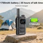 Long Range Walkie Talkies Retevis RT22 Two Way Radios Vox For Hospital/School