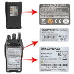 4 Pack Baofeng BF-88A Walkie Talkie 2 Two Way Radio Long Range Handheld FRS