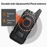 2Pack Retevis RT22 Walkie Talkies Two Way Radios Rechargeable for Church/School