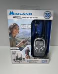 Midland GTX Pro Model GXT1000VP4  36 Mile Range Two-Way Radios w/ Headsets NIB