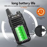 Retevis RT22 Walkie Talkie Radios Long Range FRS VOX For School/Hospital 20 Pack