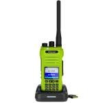 Ailunce HA1G GMRS 5W IP67 Rugged Walkie Tadlkie 256 Channels NOAA Green 2 Pack