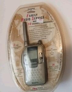 Cobra FRS 200 Two Way Radio. New Old Stock.  Factory Sealed 