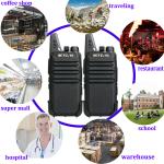 Retevis RT22 FRS walkie talkie long range 4 pack Rechargeable for School/Church