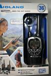 Midland GTX Pro Model GXT1000VP4  36 Mile Range Two-Way Radios w/ Headsets NIB