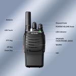 10Pack Retevis H777 Long Range Walkie Talkies 2W Rechargeable FRS Two Way Radio
