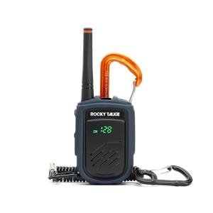 Rocky Talkie Mountain Radio - Long Range Walkie Talkie, FRS Handheld Radio, 4 Day Battery Life, Max Durability, 1 Pack