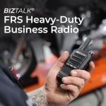 Midland BR10 Heavy-Duty Business Walkie Talkies 2-Watt Long Range Two-Way Radios