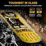 DEWALT DXFRS300 FRS Walkie Talkies Long Range 2 Way Radio, 1 Watt, Waterproof & Rechargeable, 2 Pack