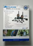 Midland GTX Pro Model GXT1000VP4  36 Mile Range Two-Way Radios w/ Headsets NIB