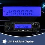 Retevis RT9000D Mobile Radio, High Power Amateur Radio, Chirp, Emergency Alarm, Custom Keys, Long Range Mini Mobile Two Way Radio, 70cm Ham Radio Transceiver for Truck RV(1 Pack)
