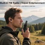 Long Range Walkie Talkies Retevis RT22 Two Way Radios Vox For Hospital/School