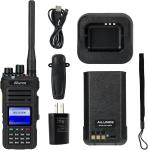 Ailunce HA1G Dual Band GMRS Handheld Radio NOAA Type-C Two Way Radio For Outdoor