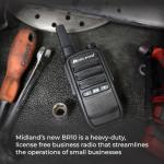 Midland BR10 Heavy-Duty Business Walkie Talkies 2-Watt Long Range Two-Way Radios