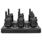 Midland BR10 Heavy-Duty Business Walkie Talkies – 2-Watt Long Range Two-Way Radios, FRS License-Free, Rechargeable Battery, Portable Handhelds for Job Sites & Manufacturing (6-Pack)