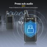 Retevis RT22 Walkie Talkies Two Way Radio Long Range VOX For School/Store 10Pack