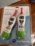 Disney Pixar Motorola Adventure 2-way FRS Radio up to 2 mile range 14 channel