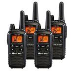 Midland LXT600VP3 FRS Two Way Radios - 4 Pack Bundle w/Chargers