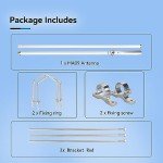 Retevis GMRS Base Antenna(1 Pack) Bundle with Coaxial Cable(1 Pack),462-467MHz, High Gain Fiberglass Base Antenna,for RT97 Two Way Radio Base Station Repeater Mobile Radio Transceiver