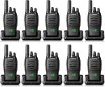 Retevis H-777H Walkie Talkies, Shatterproof Hidden Screen, Channel Display, Portable FRS, LED Flashlight, USB-C Charging, Emergency Alarm, VOX Handsfree, Compact(10 Pack)