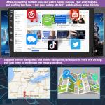 TOKANI 7-inch Touchscreen Car Radio Stereo with Wireless Carplay& Android Auto, Designed for Scion FR-S (2013-2016), tC (2005-2016), xB (2004-2015) and xD (2008-2014), Android 13 System, 4GB + 64GB