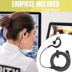 KETELESE T3F IP67 Waterproof Walkie Talkies, Rugged Two Way Radio with Earpiece, Triple Proof, Three Charging Options, FRS 2 Way Radio, NOAA, VOX (6 Pack), Black/Yellow