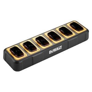 DEWALT Gang Charger Accessory for FRS Walkie Talkies, 6 Port, Compatible with DXFRS800, DXFRSCH6-800