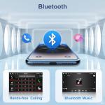 2+64G for Toyota GT86/Subaru BRZ Scion FRS 2012-2016 Car Radio with Wireless Carplay/Android Auto,Android Car Stereo 9“ Touch Screen 28UI GPS WiFi Bluetooth FM/RDS Mirror Link SWC+Backup Camera&Mic