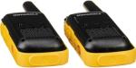 Motorola Solutions, Portable FRS, T470, Talkabout, Two-Way Radios, Emergency Preparedness, Rechargeable, 22 Channel, 35 Mile, Black W/Yellow, 12 Pack