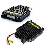 TYTTH-9000D Car Mobile Transceiver 60W VHF 2M 146MHz Ham Radio 2 Way Radio with USB Programming Cable, Black