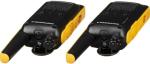 Motorola Solutions, Portable FRS, T470, Talkabout, Two-Way Radios, Emergency Preparedness, Rechargeable, 22 Channel, 35 Mile, Black W/Yellow, 12 Pack