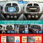 7 Inch Head Unit Car Radio for Scion FR-S 2013-2016,tC 2005-2016, xB 2004-2015, xD 2008-2014, Car Stereo with CD/DVD Player- CarPlay & Android Auto,Bluetooth & FM Radio