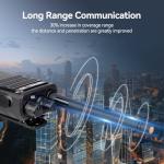 Retevis RT17 Walkie Talkies Rechargeable, Long Range Two Way Radio with Headset, Portable, USB Charging Base, Handheld FRS Radios for Adults School Church Healthcare Contractor(10 Pack)