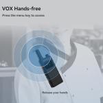 (3nd Gen RT22) Retevis B3S Walkie Talkie, Portable FRS Two-Way Radios,with Earpiece, Slim, LCD Screen,6 Way Multi Unit Charger,1620 mAh,Rechargeable 2 Way Radio for Restaurant Boutique Store (6 Pack)