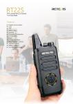 Retevis RT22S FRS Walkie Talkies Two Way Radios for Hunting/Family/Event (2pcs)