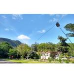 GOOZEEZOO JYR4010-150W End Fed Half Wave Antenna for Ham Radio, 150W Shortwave Radio Antenna, 4 Band 10m 15m 20m 40m Long Wire Antenna, 1:64 Balun No Tuning (Black)