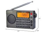 C. Crane CC Skywave SSB 2 AM, FM, Shortwave, NOAA Weather + Alert, Scannable VHF Aviation Band and Single Side Bands Small Battery Operated Portable Travel Radio Includes SW Wire Antenna Adapter