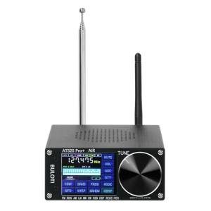 ATS25pro+ AIR Radio Portable AM FM, Bluetooth WiFi Radio AIR Band, FM SW SSB MW LW AIR SDR Aviation Band Receiver, Shortwave Radio for Home, Indoor, Outdoor, Travel, Camping, Climbing